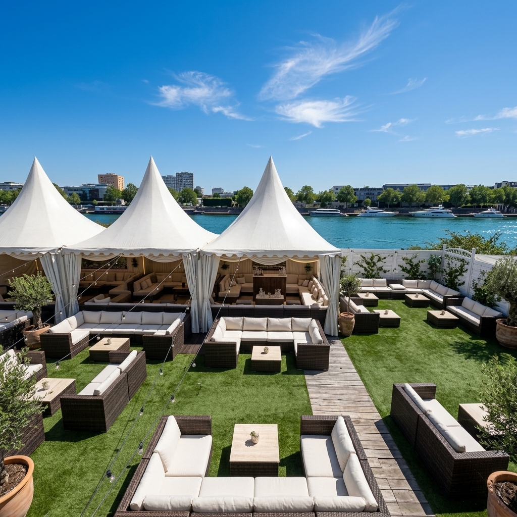 Terrasse Le Gossip Lounge - Meilleur bar à chicha de Vitry-sur-Seine (94)